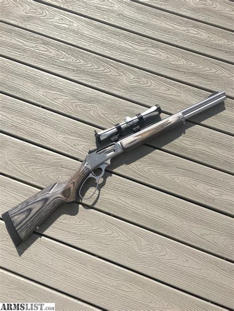 Full top rail with XS big dot sites. . Marlin 1895 sbl discontinued
